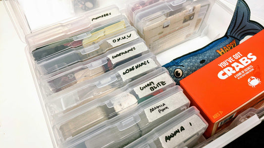 This Photo Box is the Best Small Board Game Storage Solution - Many Worlds Tavern