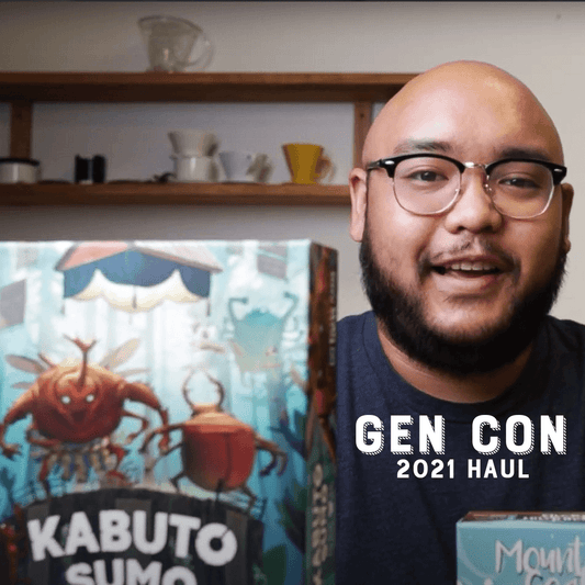 Gen Con 2021 Game Haul