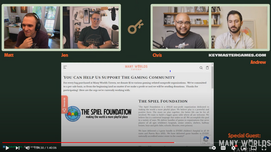 We Streamed w/ Keymaster Games!