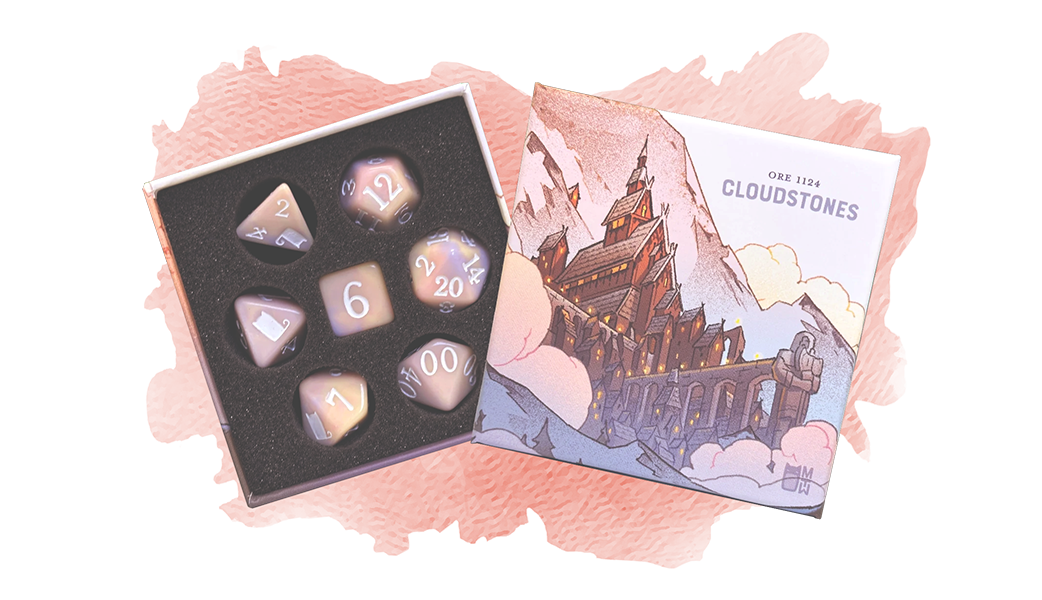 Resinous Forge Dice Set