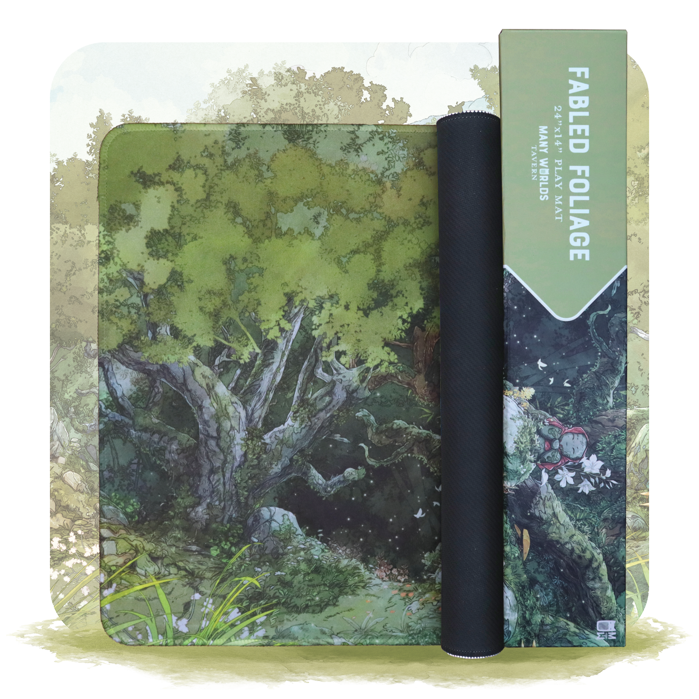 Fabled Foliage Playmat – Many Worlds Tavern Fabled Foliage Playmat – Many Worlds Tavern