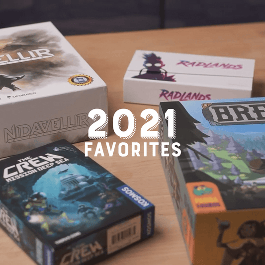 My Four Favorite Board Games of 2021