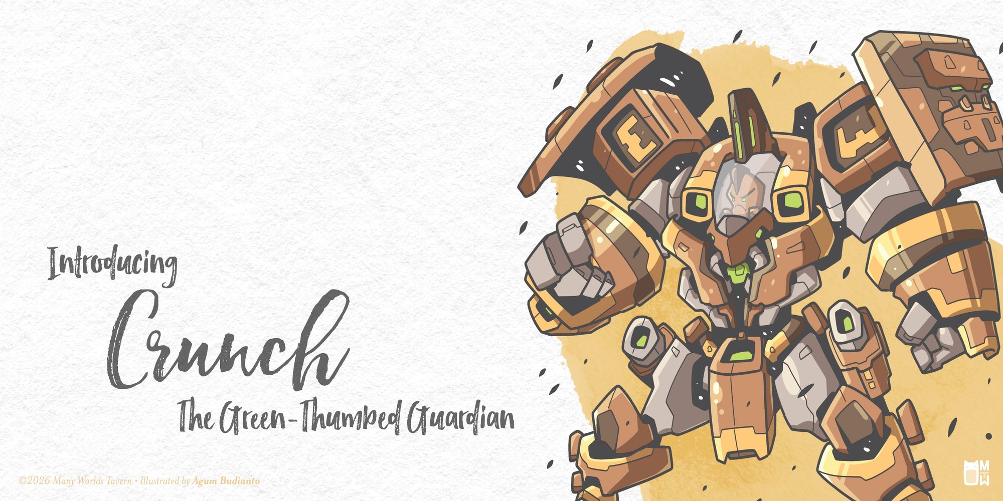 Crunch, the Green-Thumbed Guardian