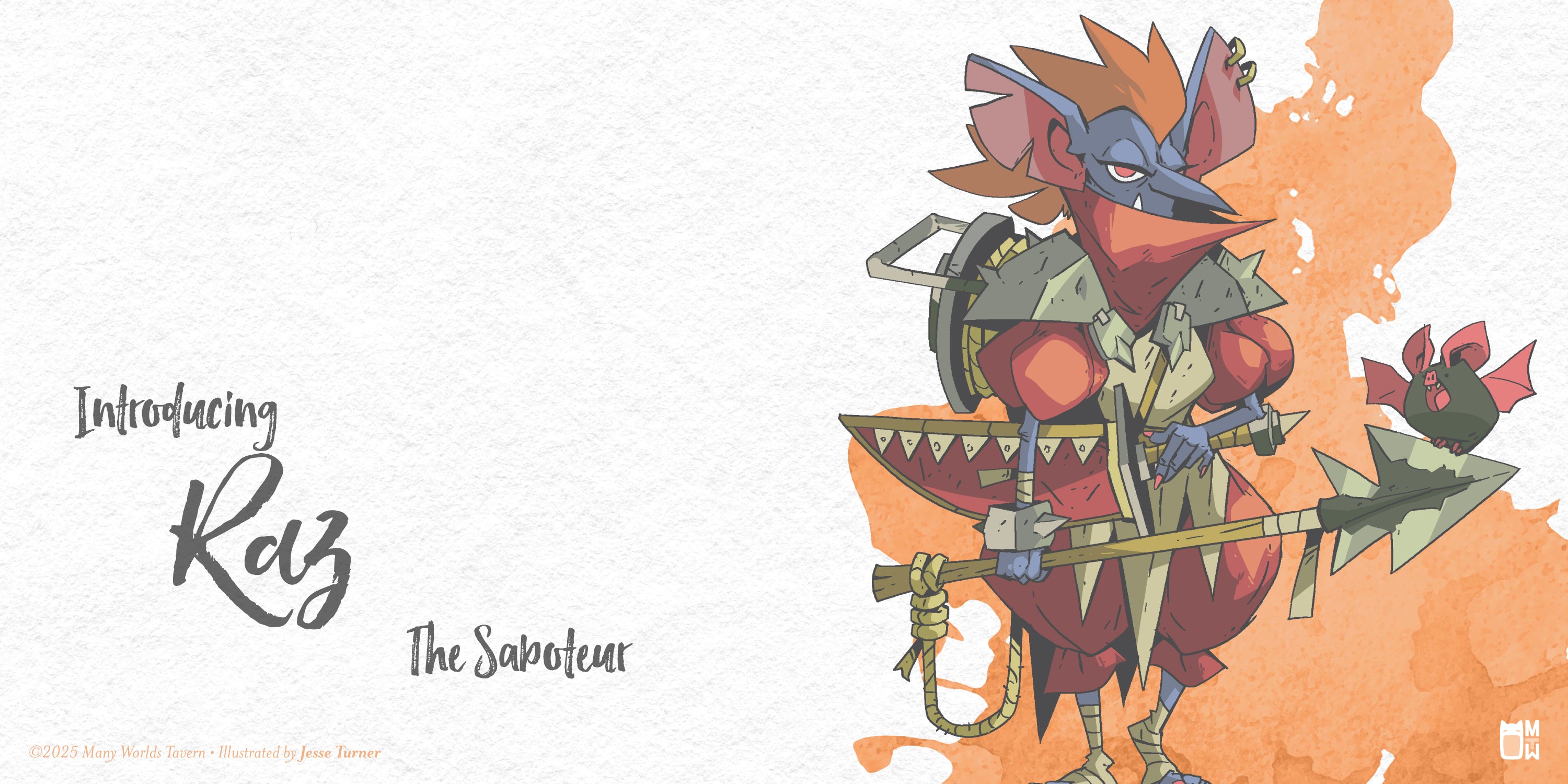 Raz, the Saboteur – Many Worlds Tavern