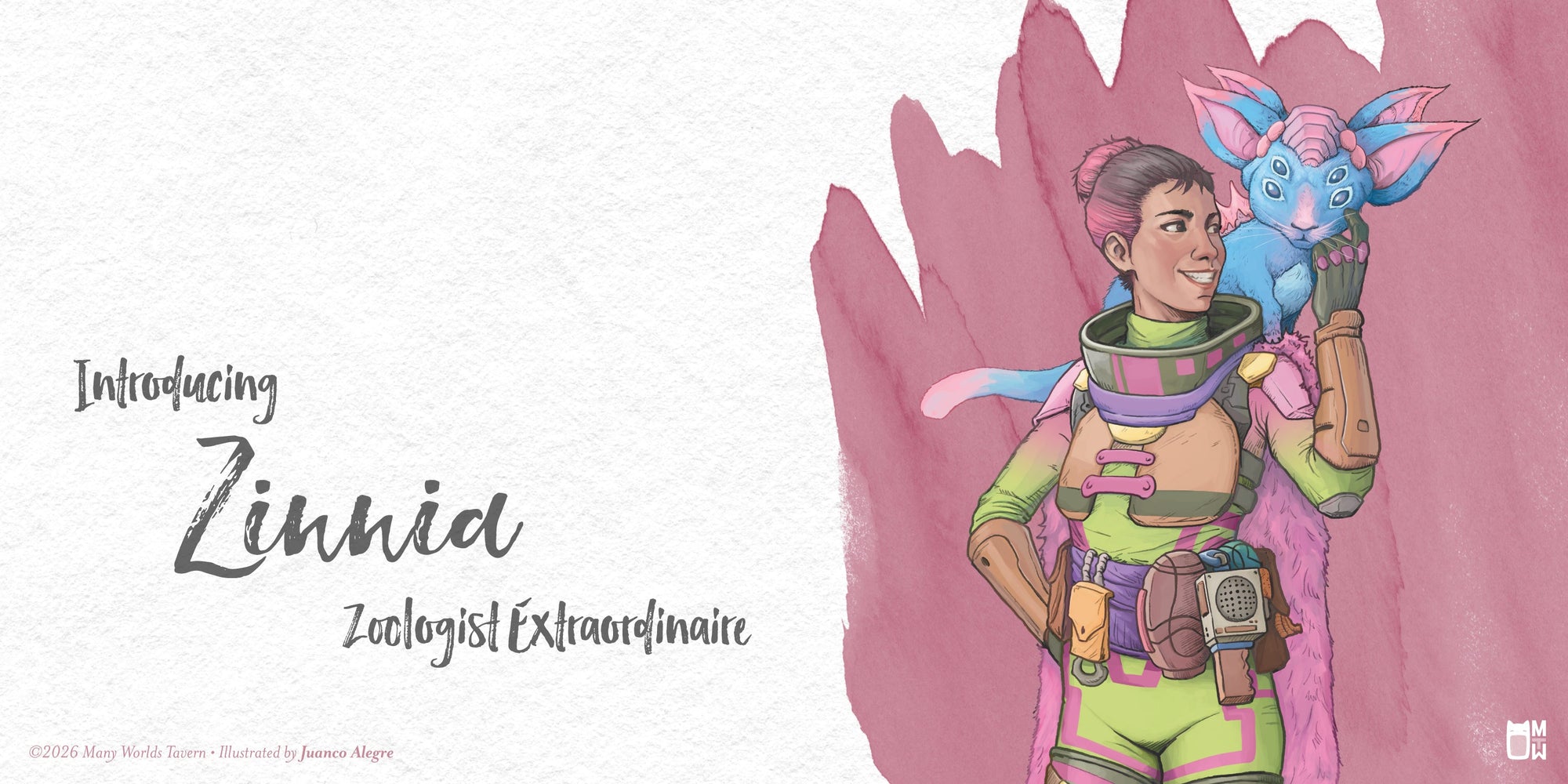 Zinnia, Zoologist Extraordinaire