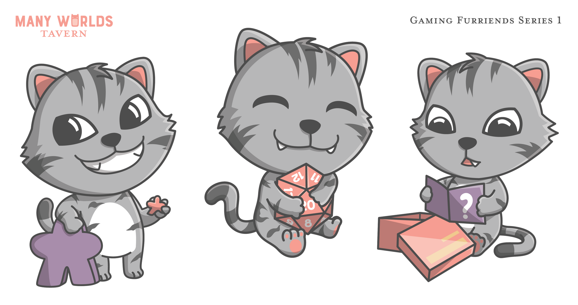 Gaming Furriends Sticker Sheet