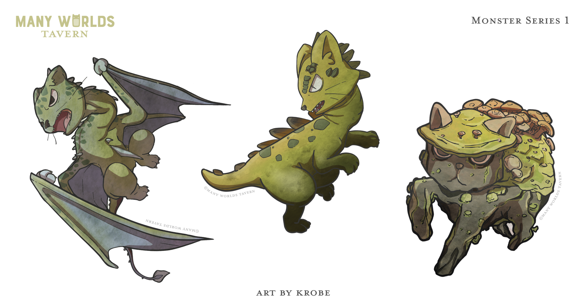 Monster Series 1 Sticker Sheet