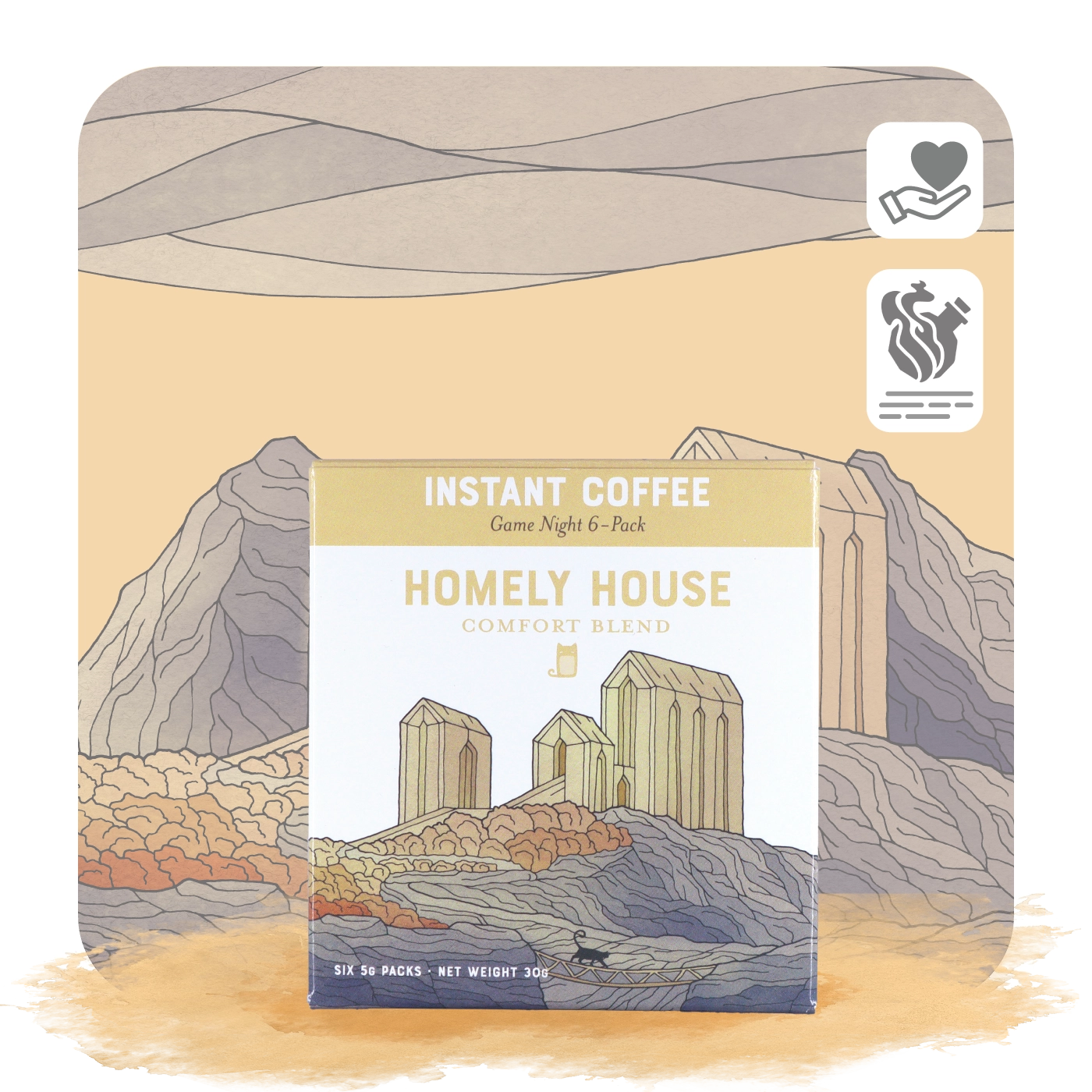 Homely House Instant Coffee 6-Pack