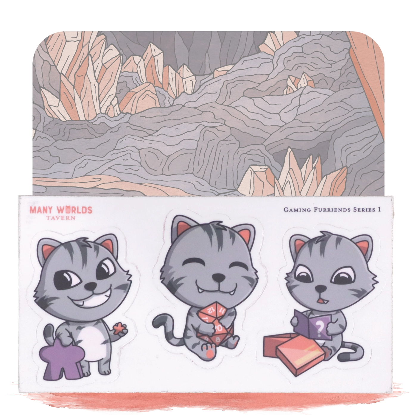 Gaming Furriends Sticker Sheet