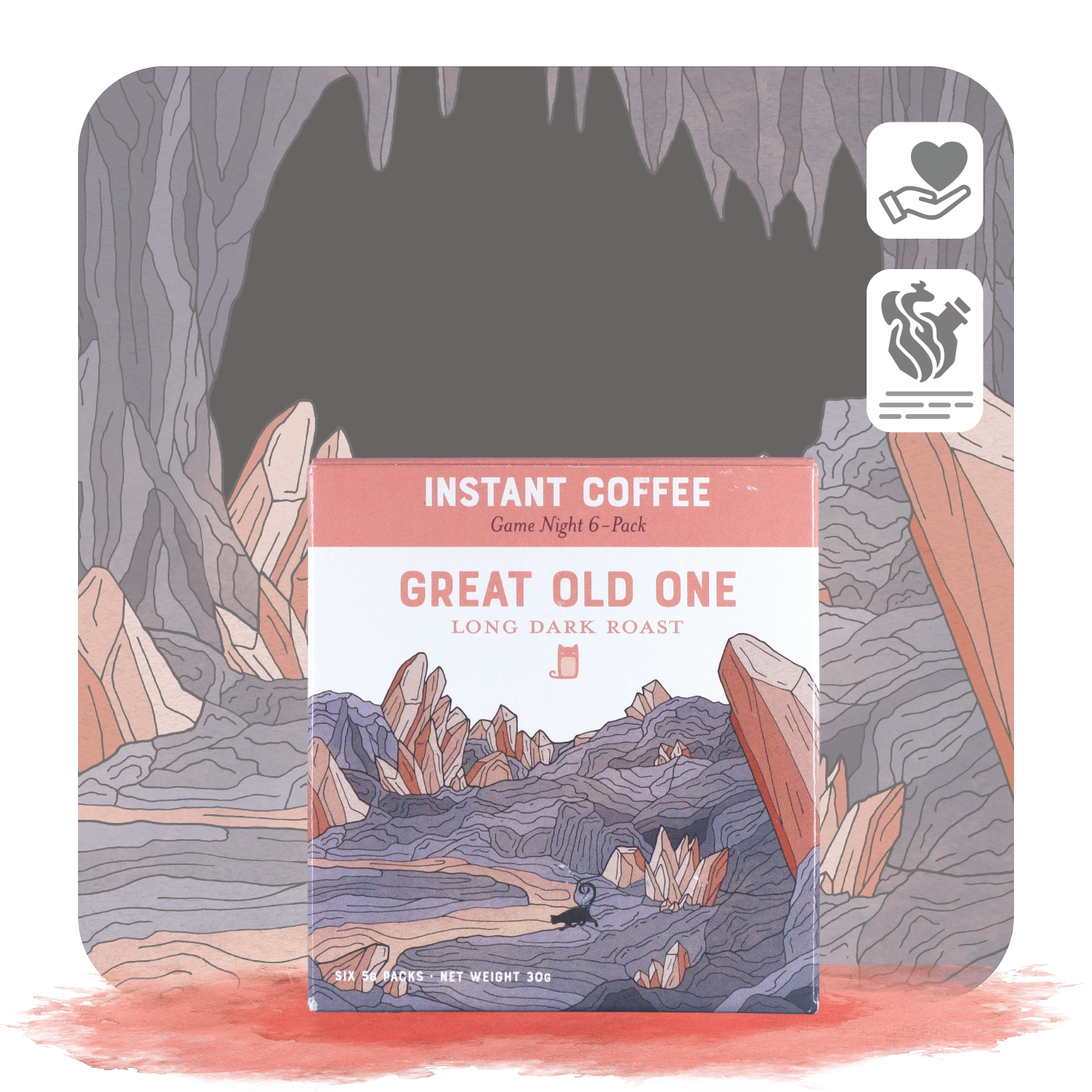Great Old One Instant Coffee 6-Pack
