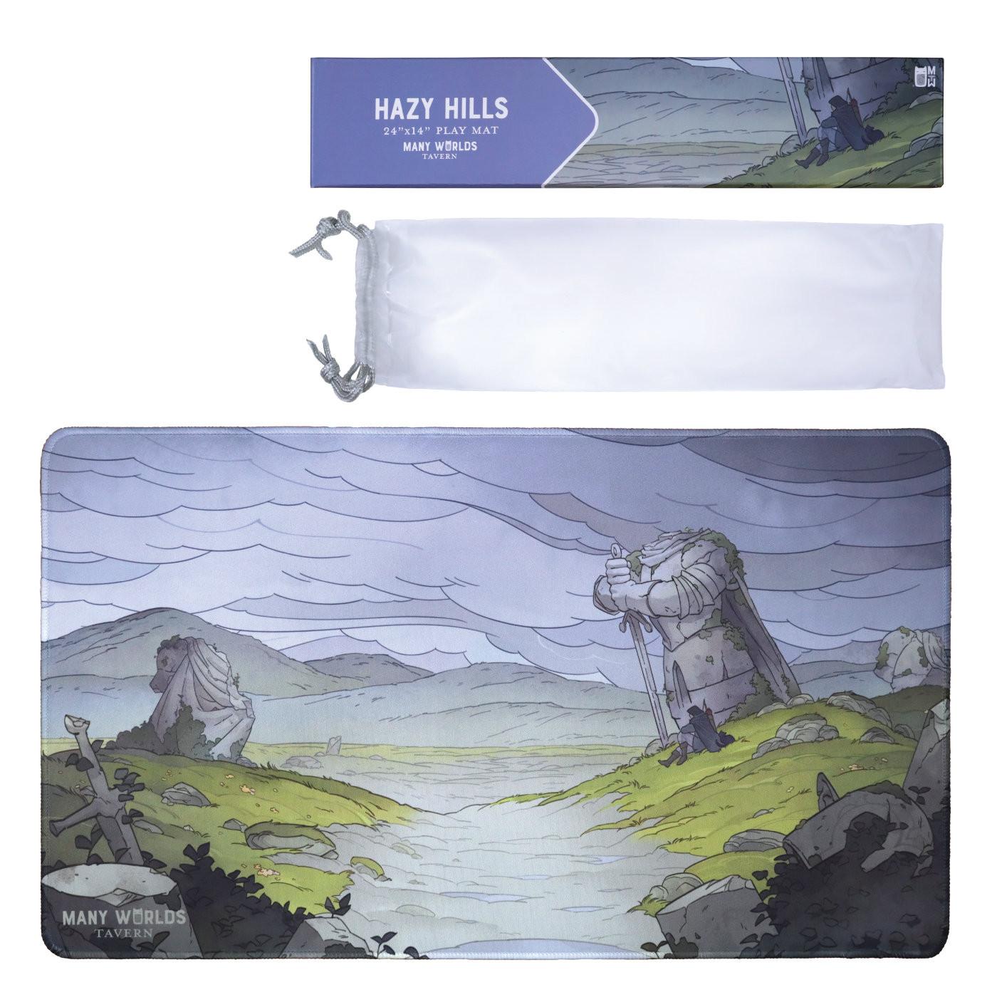 Hazy Hills Playmat